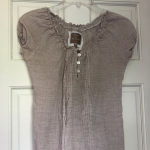 Made in Heaven rag Linen Top